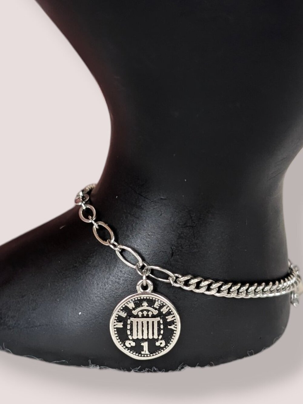 Sterling Silver Pendant Bracelet